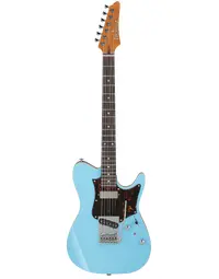 Ibanez TQMS1 CTB MIJ Tom Quale Signature Electric Guitar Celeste Blue