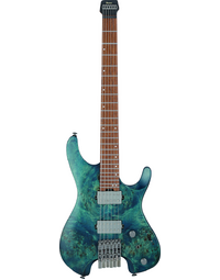 Ibanez Premium Q52PB Headless Electric Guitar Cosmic Blue Low Gloss