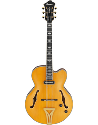 Ibanez PM3C Pat Metheny Signature Artstar Traditional Hollowbody Guitar Natural Amber Low Gloss