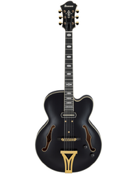 Ibanez PM3C Pat Metheny Signature Artstar Traditional Hollowbody Guitar Black Low Gloss