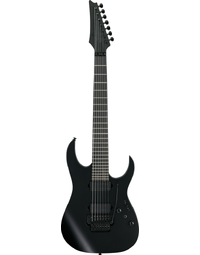 Ibanez RGRB720 BKF Iron Label 7-String Electric Guitar Black Flat