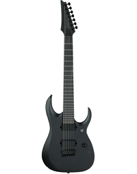 Ibanez RGDRB71 BKF Iron Label 7-String Electric Guitar Black Flat