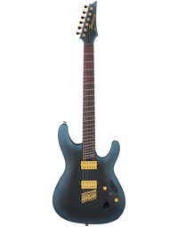 Ibanez SML721 MAM Multi-Scale Electric Guitar Midnight Arctic Ocean Matte