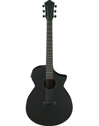 Ibanez AEWC621 BOT AEW Series Auditorium Acoustic Guitar w/ Pickup Black Out