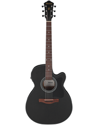 Ibanez VC44CE WK V Series Grand Concert Acoustic Guitar w/ Pickup Weathered Black Open Pore