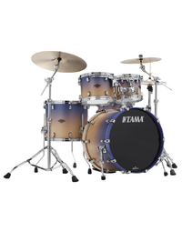 Tama WBS42S SAF Starclassic Walnut/Birch 4-Piece Shell Pack Satin Purple Atmosphere Fade