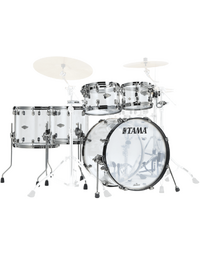 Tama MBA52RZBNS CI 50th Anniversary Starclassic Mirage 5-Piece Acrylic Shell Pack Crystal Ice Limited Edition