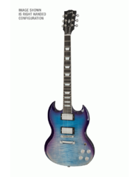 Gibson SG Modern Left-Handed Blueberry Fade - SGM01LU8CH1