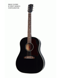 Gibson '50s J-45 Original Left-Handed Ebony - OCRS4550EBL