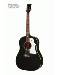 Gibson '60s J-45 Original Left-Handed Ebony - OCRS4560EBNL