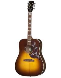 Gibson Hummingbird Studio Walnut Dreadnought Acoustic w/ Pickup Satin Walnut Burst - MCSSHSWSWB