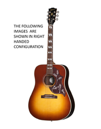 Gibson Hummingbird Studio Rosewood Left-Handed Dreadnought Acoustic w/ Pickup Satin Rosewood Burst - MCSSHSRSRBL