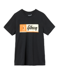 Gibson Quality Fretted Instruments Tee Black Large - GA-TEE-QFI-BLK-LG