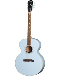 Epiphone Inspired By Custom Shop J-180 LS Solid Spruce / Mahogany Jumbo w/ Pickup Frost Blue - ECJ180LSFRBNH1