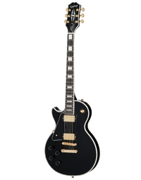 Epiphone Les Paul Custom Left-Handed Ebony - EIGLPCEBGH1L