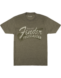 Fender Since 1951 Telecaster T-Shirt Military Heather Green M