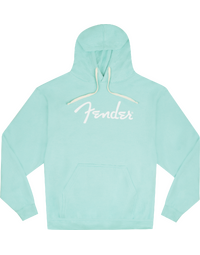 Fender Spaghetti Logo Hoodie Daphne Blue M