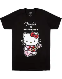 Fender x Hello Kitty Front Logo T-Shirt Black M