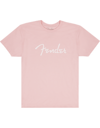 Fender Spaghetti Logo T-Shirt Shell Pink XL