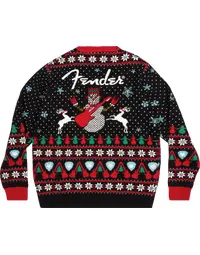 Fender Ugly Christmas Sweater Black M