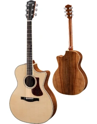 Eastman AC422CE-LTD-KOA Limited Edition Grand Auditorium Solid Spruce/Koa w/ Pickup Natural