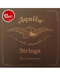 Aquila ThunderBrown 4-String Bass Uke String Set 18 - 21" Scale