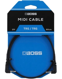 Boss BCC-2-3535 MIDI Cable Right Angle Mini TRS to Same 2' / 0.6m