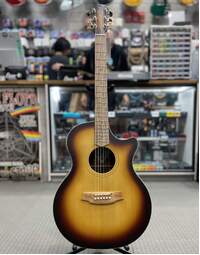 Cole Clark CCAN2EC-BB Solid Bunya/Blackwood Grand Auditorium Acoustic Custom Sunburst w/ Pickup