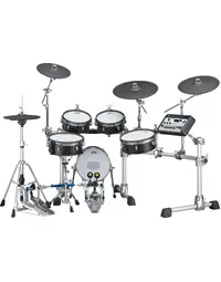 Yamaha DTX10K-M Electronic Drum Kit Mesh Heads Black Forest