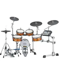 Yamaha DTX10K-X Electronic Drum Kit TCS Heads Real Wood