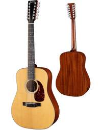 Eastman E1D-12-DLX Deluxe 12-String Solid Sitka/Sapele Dreadnought Acoustic Guitar w/ Pickup