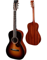 Eastman E1P-DLX-SB Solid Sitka/Sapele Parlour Acoustic Guitar w/ Pickup Truetone Gloss Sunburst