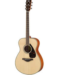 Yamaha FS820 Solid Top Concert Acoustic Guitar Natural