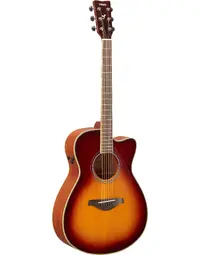 Yamaha FSC-TA-BS TransAcoustic Solid Top Concert Acoustic w/Pickup Brown Sunburst