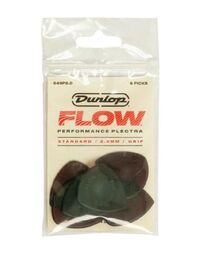 Dunlop Flow Standard With Grip Pick 2.0 Player Pack (Pack of 6 Picks)