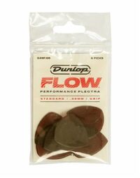 Dunlop Flow Standard With Grip Pick .88 Player Pack (Pack of 6 Picks)