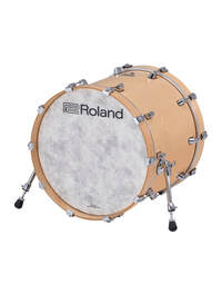 Roland KD-22 22" x 18" V-Drums Acoustic Design Kick Drum Pad Gloss Natural