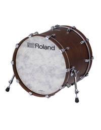 Roland KD-22 22" x 18" V-Drums Acoustic Design Kick Drum Pad Satin Walnut