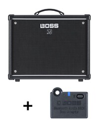 Boss KTN-503BTD Pack Gen 3 Katana 50 MKIII 1x12" 50W Guitar Combo Amplifier + BT-DUAL Bluetooth Adaptor