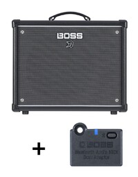 Boss KTN-503EXBTD Pack Gen 3 Katana MKIII EX 1x12" 50W Guitar Combo Amplifier + BT-DUAL Bluetooth Adaptor