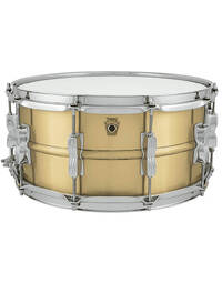 Ludwig LB654B Acro 14 x 6.5" Brushed Brass Snare Drum