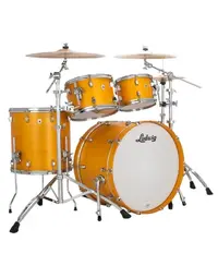 Ludwig LN34204TXPG Neusonic Maple/Cherry MOD2 4-Piece Shell Pack 22" Satin Golden Slumbers