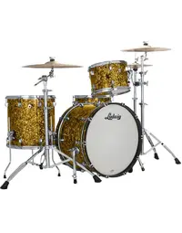 Ludwig LN34233TXA6 Neusonic Maple/Cherry FAB 3-Piece Shell Pack 22" Butterscotch Pearl