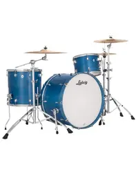 Ludwig LN34433TXPB Neusonic Maple/Cherry Pro Beat 3-Piece Shell Pack 24" Satin Royal Blue