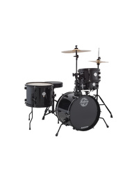 Ludwig Questlove The Pocket Kit w/ Cymbals - Black Sparkle