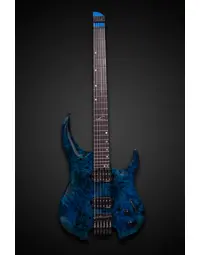 Legator G6SS Ghost Super Shred 6 String Blue Burl