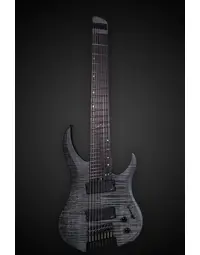 Legator G8FSS Ghost Super Shred 8 String Multi-Scale Flame Maple Black