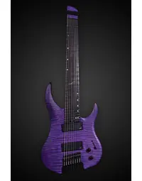 Legator G8FSS Ghost Super Shred 8 String Multi-Scale Flame Maple Purple