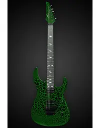 Legator N6FR Ninja 6 String Floyd Rose Green Crackle