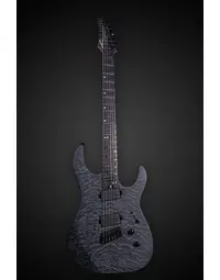 Legator N6FSS Ninja Super Shred 6 String Multi-Scale Quilted Maple Black